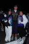 Coach Kim Kenyon (on the right)