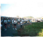 The line of porta-potties